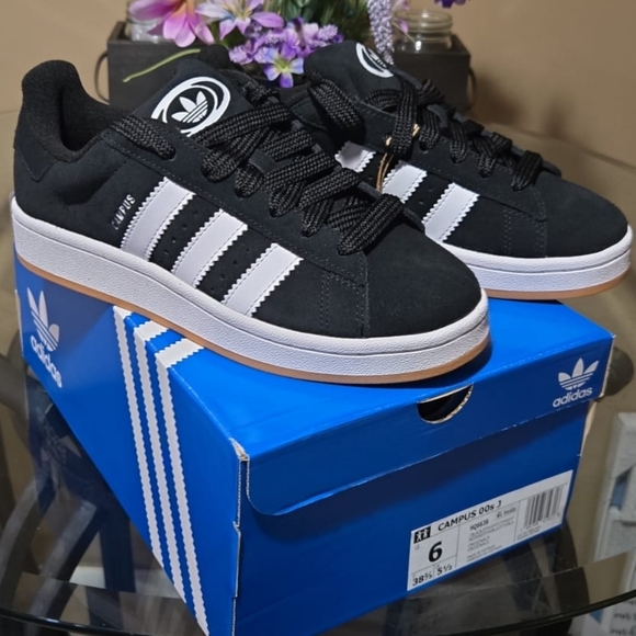adidas Kids Sneakers Black and White